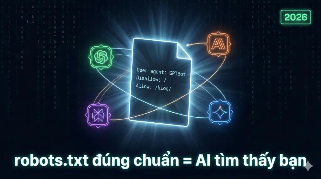 robots.txt Chuẩn Geo – Viết Một Lần, Thu Hút Khách Từ Mọi Châu Lục
